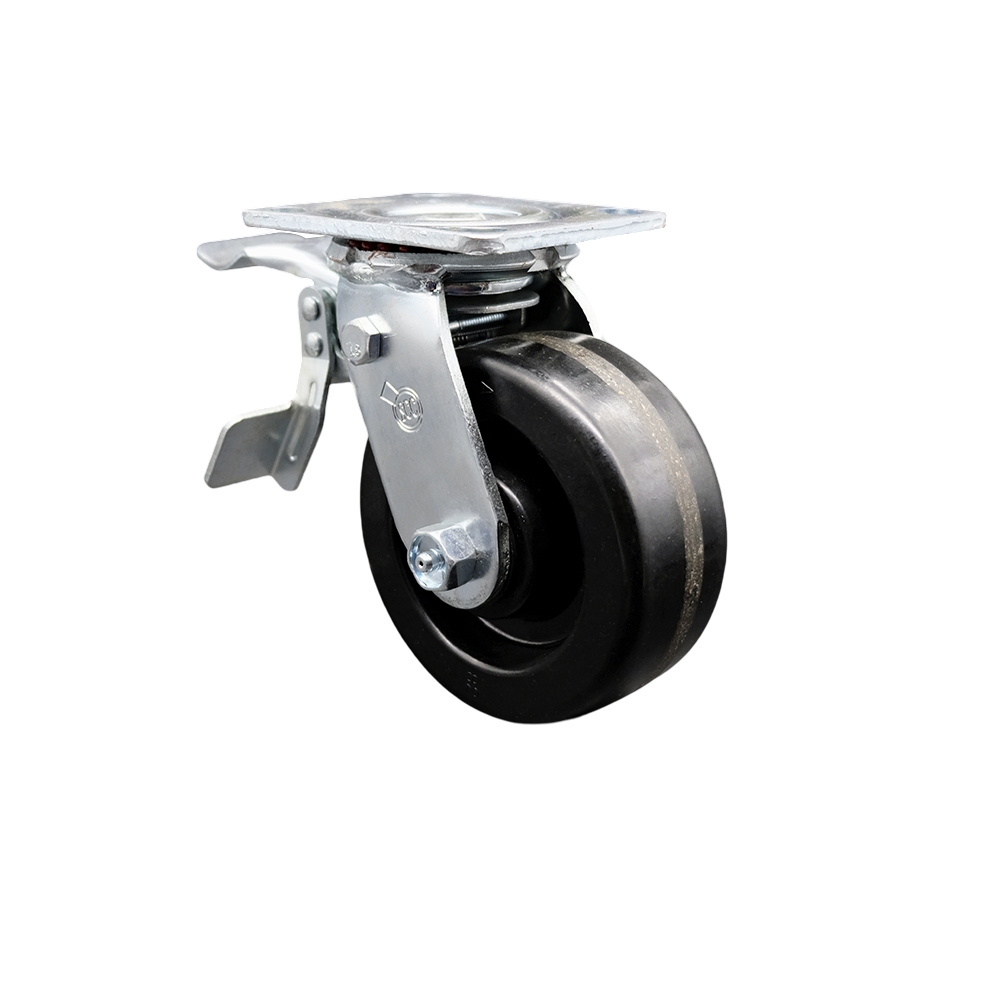 Heavy Duty Phenolic Swivel Caster - 5in. Wheel - 1000 lbs Capacity