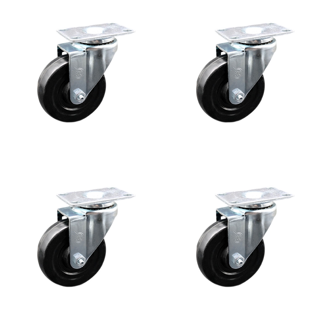 AVA-SCC-20S414-HRS-TP2-4 Avantco 17819301 - Fits Select Avantco Refrigeration Equipment - Replacement Caster Set - Set of 4