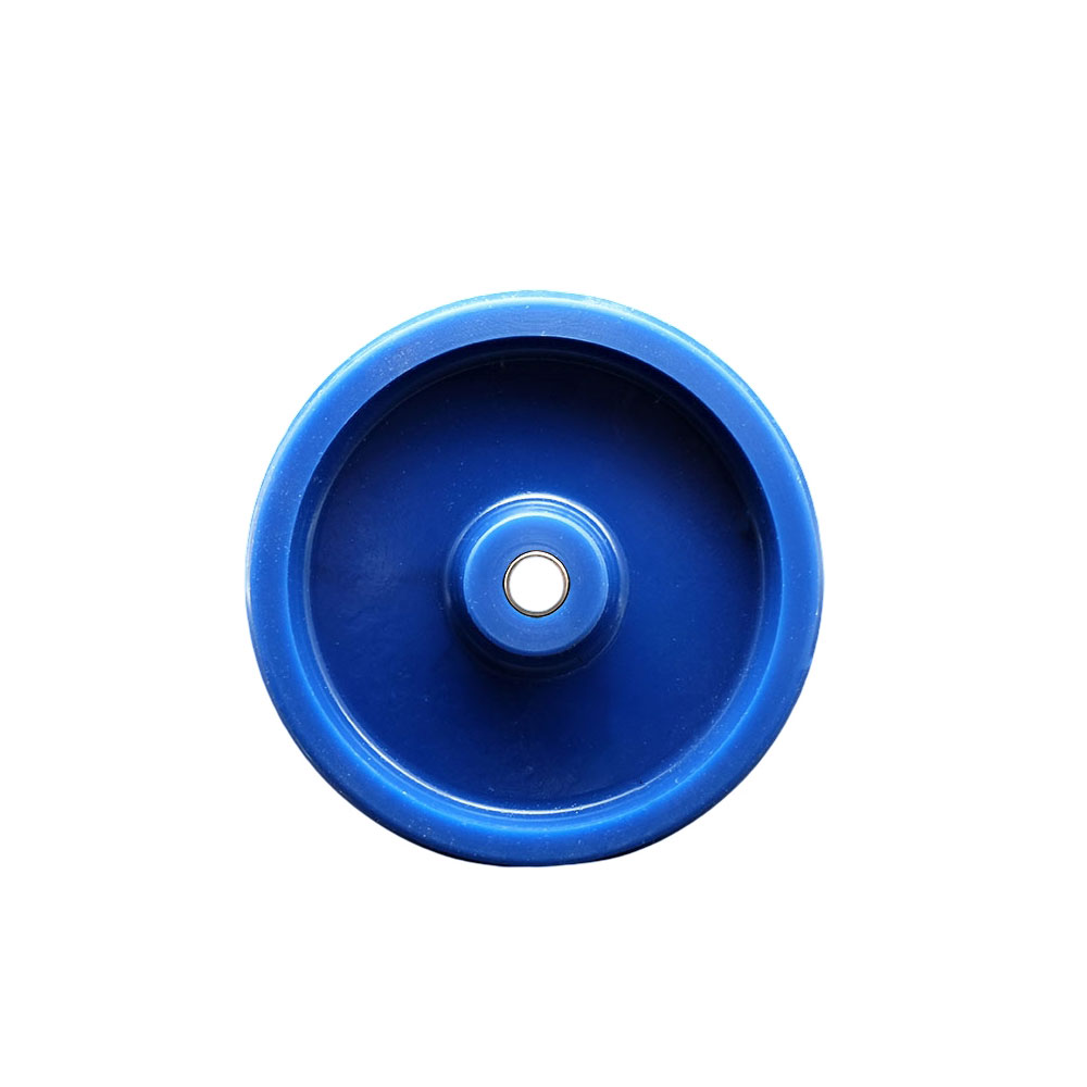 SCC - 5" Solid Polyurethane Wheel Only - 3/8" Bore - 700 lbs Capacity