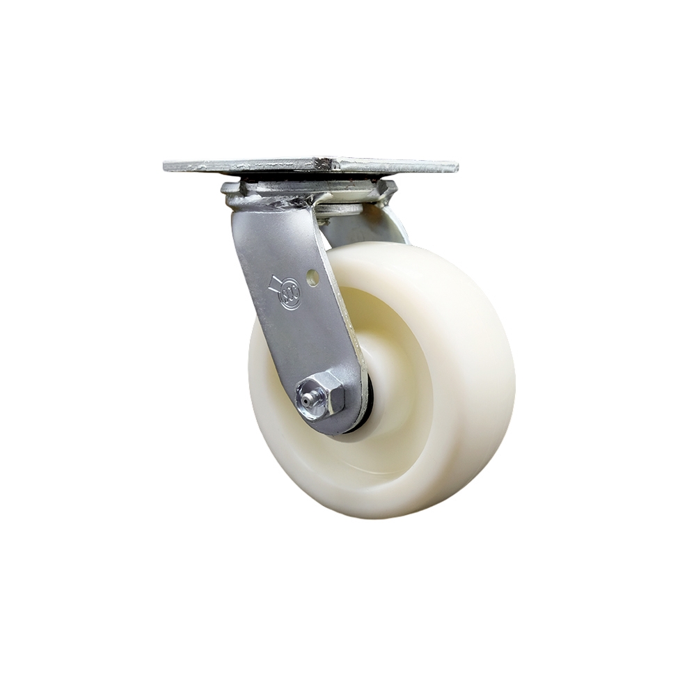 Heavy Duty Nylon Swivel Caster - Blue - 5 in. Wheel - 900 lbs Capacity