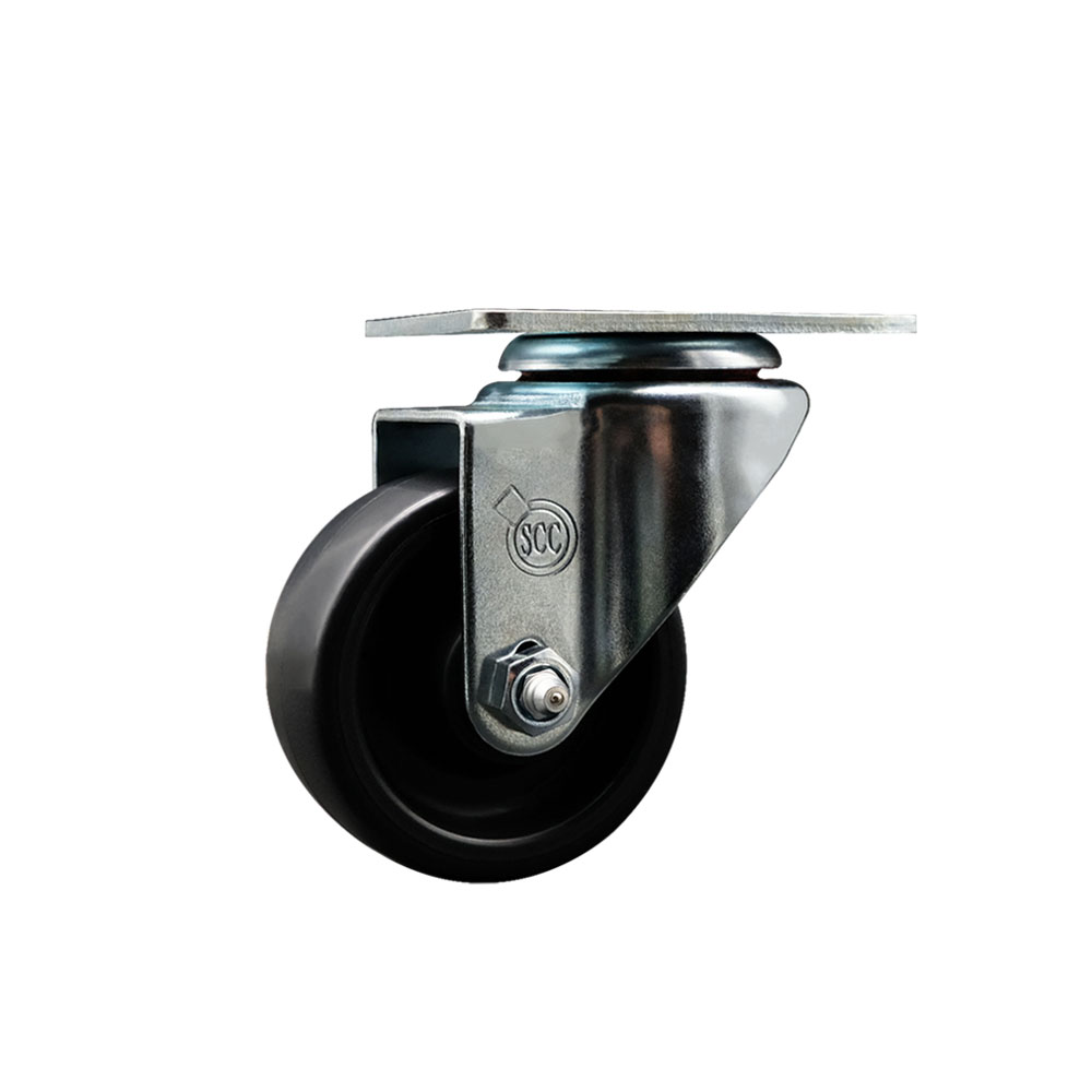 DEL-SCC-20S314-PHS 240CPS45U Delfield 3 in. Swivel Caster - Light Duty Replacement - Polyolefin Wheel