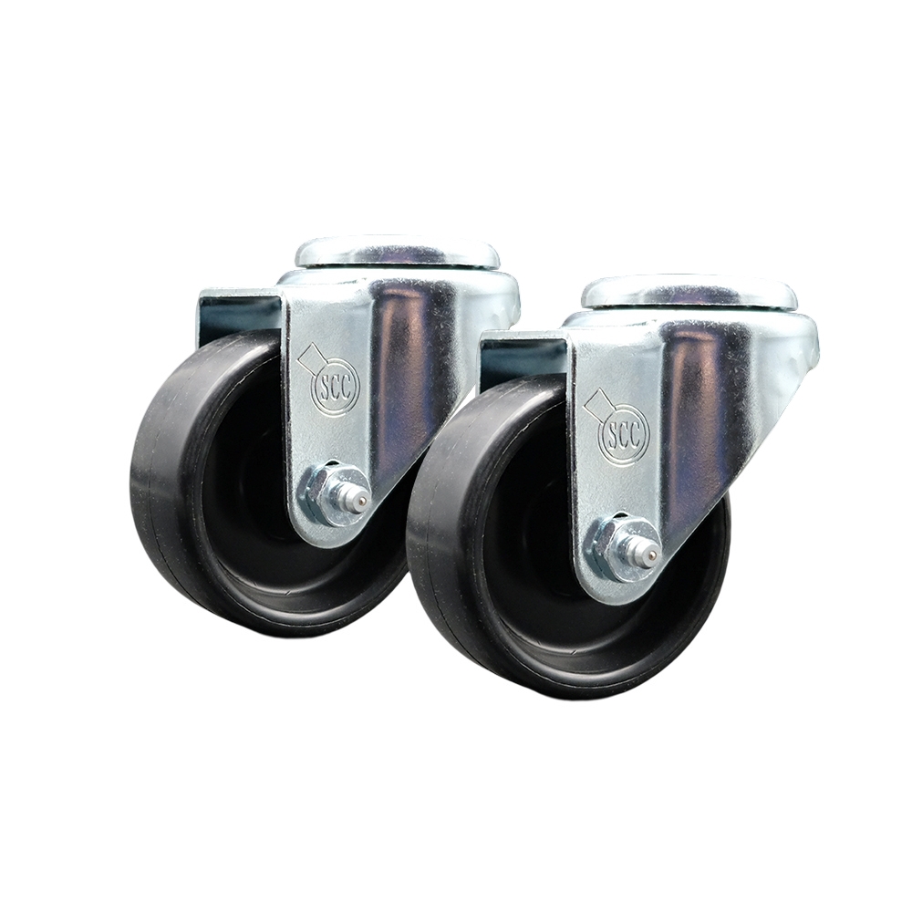COS-SCC-BH20S314-POS-2 Replacement Caster Set for Cosco 12-304 ABL Hand Truck Platform Cart - Set of 2