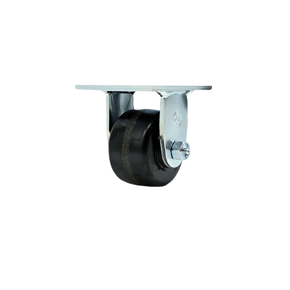 Replacement for McMaster Carr Caster 30305T63 - Rigid Top Plate Caster with 3.25 in. Black Phenolic Wheel - 700 lbs Capacity per Caster