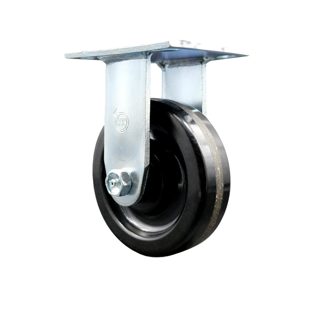 ALB-SCC-30R515-PHR Albion Industries 16TM05101R Replacement Rigid Caster - 5 in. Black Phenolic Wheel - 600 lbs Capacity per Caster