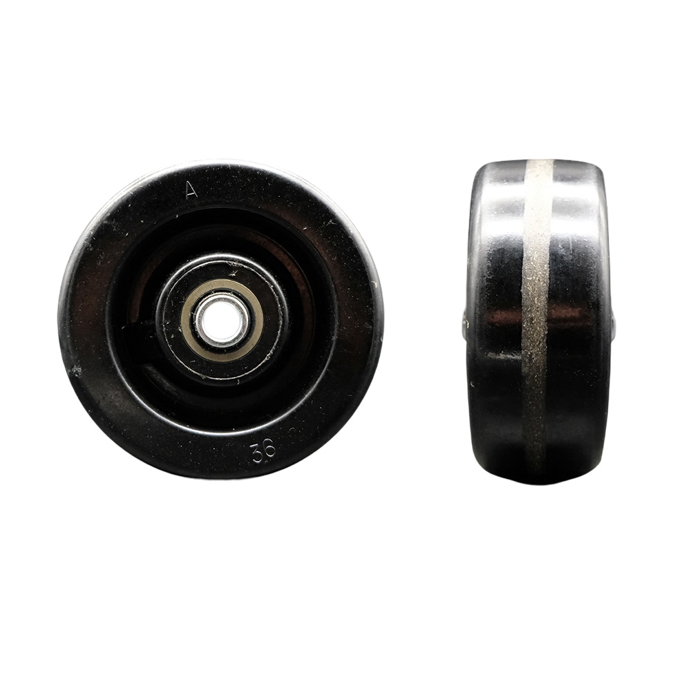 BAS-SCC-PHR520-NS Replacement for Bassick Wheel WS8205 - 5 in. Black Phenolic Wheel with Sealed Retainers - 1000 lbs Capacity per Wheel