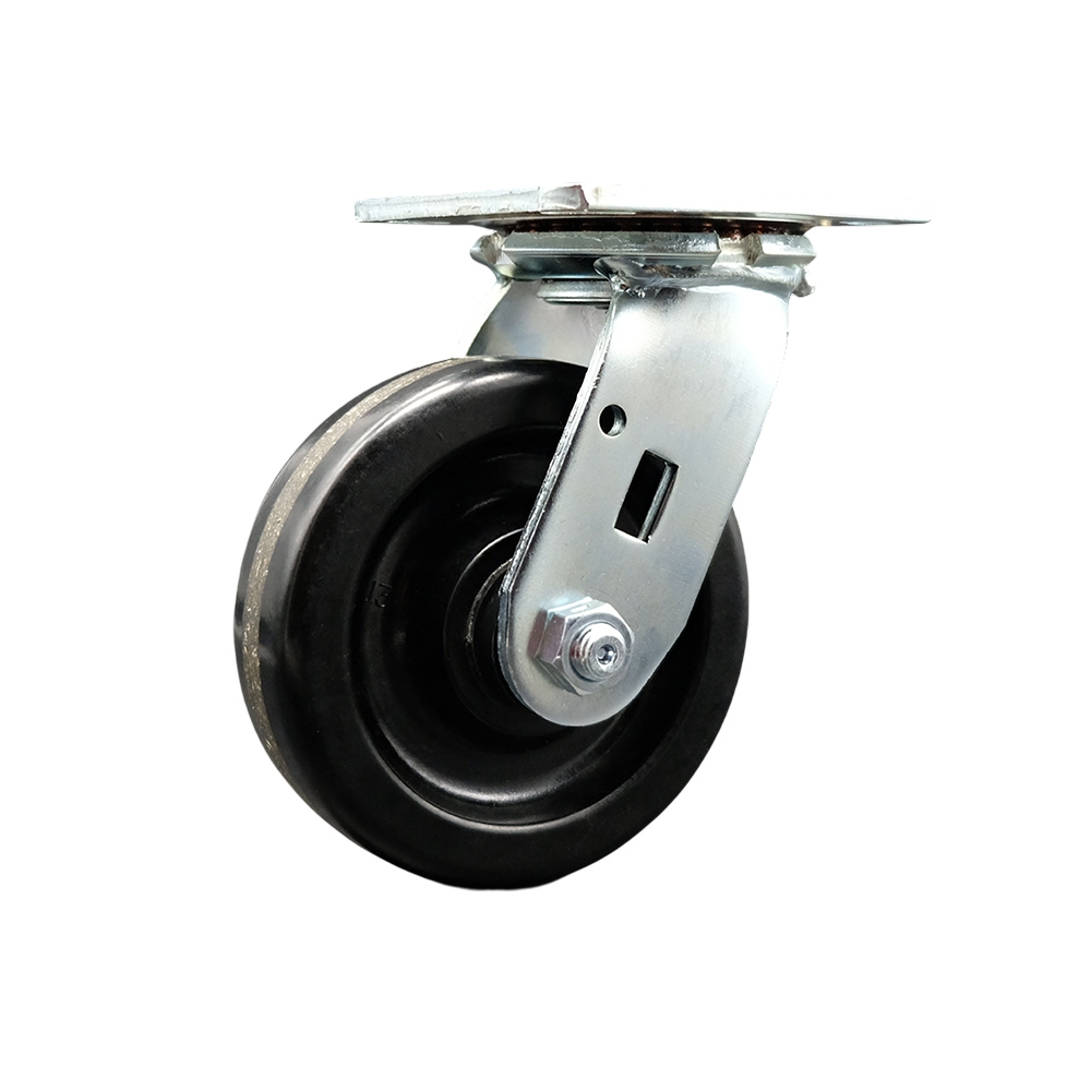 ALB-SCC-30CS515-PHR Albion Industries 16TM05101S Replacement Swivel Caster - 5 in. Black Phenolic Wheel - 600 lbs Capacity per Caster