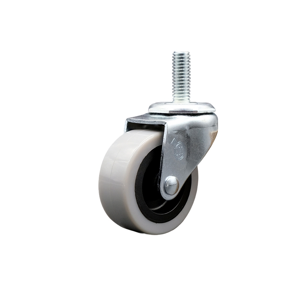 Replacement for McMaster Carr Caster 2834T61 - Swivel Threaded Stem Caster with 2 in. Polyurethane Wheel - 0.31 in.-18 TPI x 1 in. Stem -  Service Caster, MCM-SCC-TS05S210-TPRS-5161810