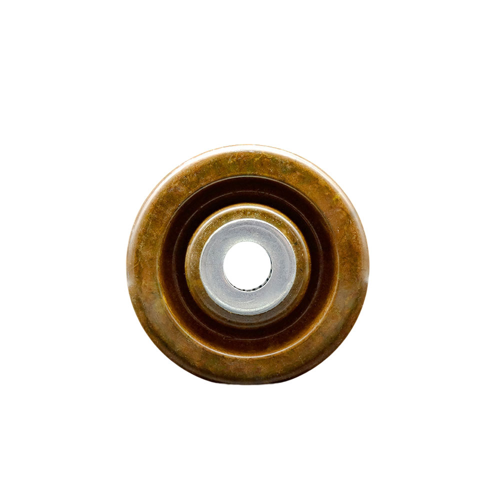 SCC-PHRHT415 4 x 1.5 in. High Temperature Phenolic Wheel with Roller Bearing 0.5 in. Bore