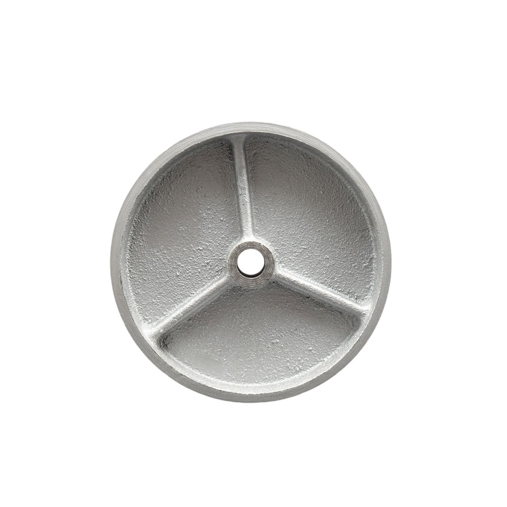 SCC - 5" Semi Steel Cast Iron Wheel Only - 3/8" Bore - 400 lbs Capacity