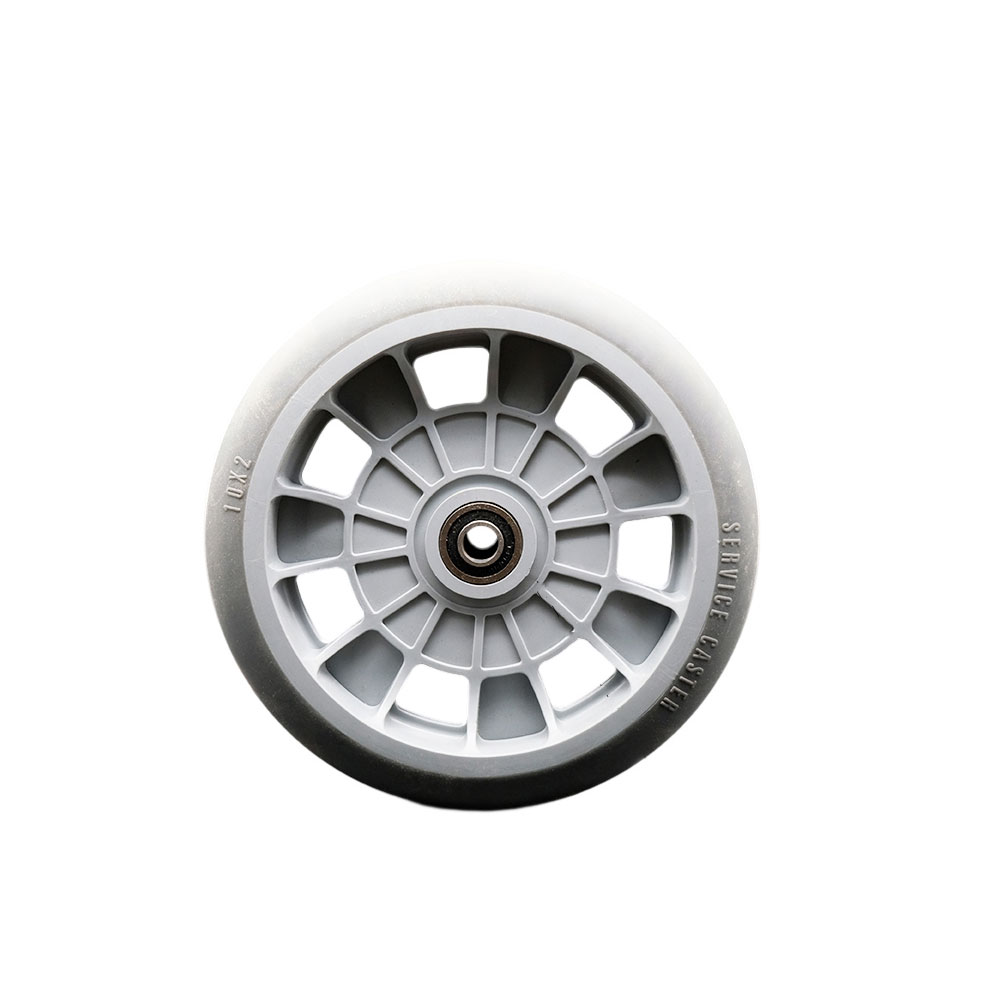 Replacement Wheel for Magliner Hand Truck Wheels 111075 111070 101030 - 10 x 2 in. Flat Free Wheel with a 2.125 in. Offset Hub & Ball Bearings