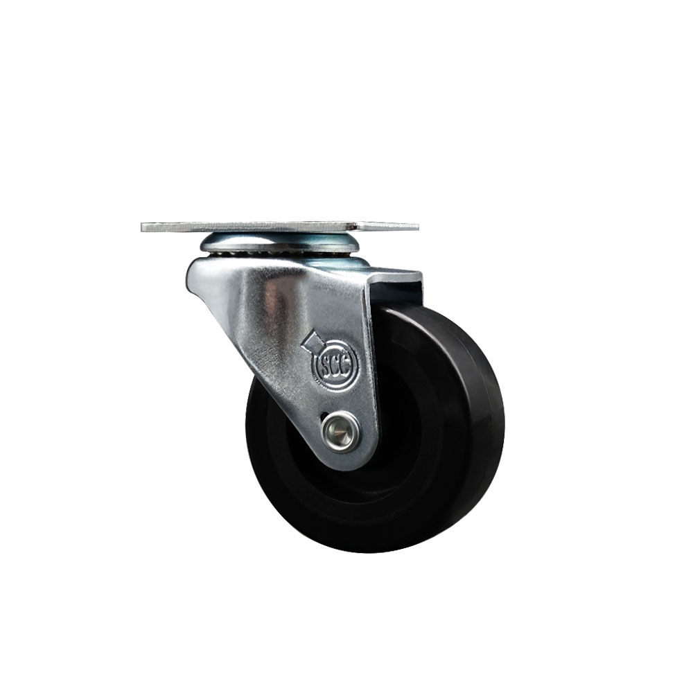 COL-SCC-05S210-POS Replacement for Colson Caster 1.02266.52 - 2 in. Swivel Polyolefin Caster Wheel with Top Plate - 90 lbs per Caster