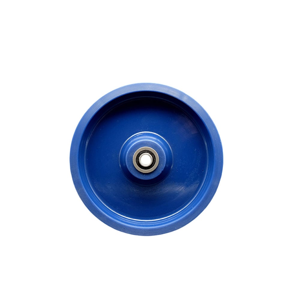 SCC-SPUB820 8 x 2 in. Solid Polyurethane Wheel Only with Precision Ball Bearing 0.5 in. Bore