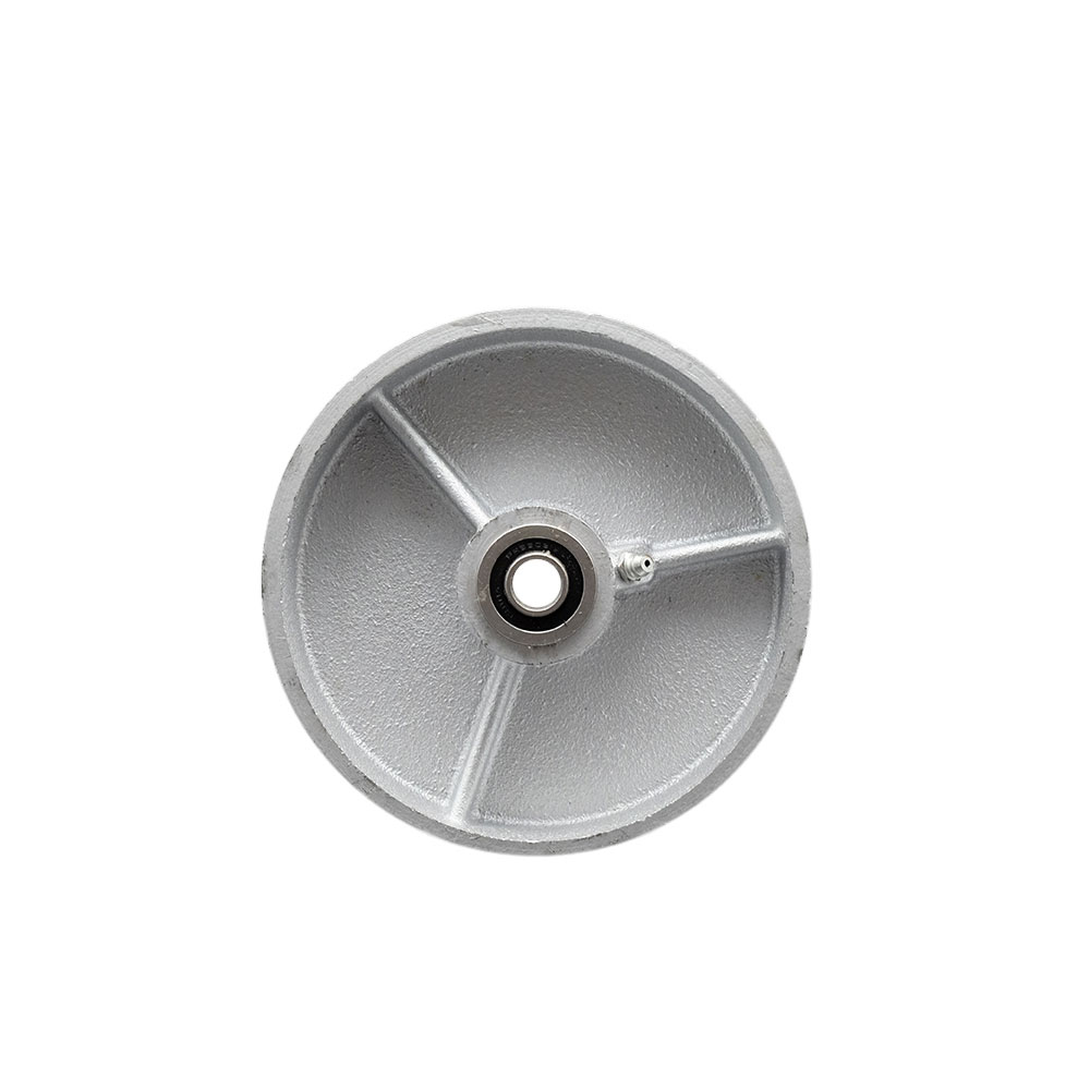 SCC-SSB620 6 x 2 in. Semi Steel Cast Iron Wheel Only with Precision Ball Bearing 0.5 in. Bore