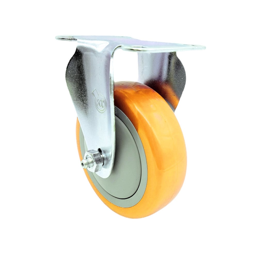 Replacement Caster - Yellow - 4 in. Wheel - 350 lbs Capacity