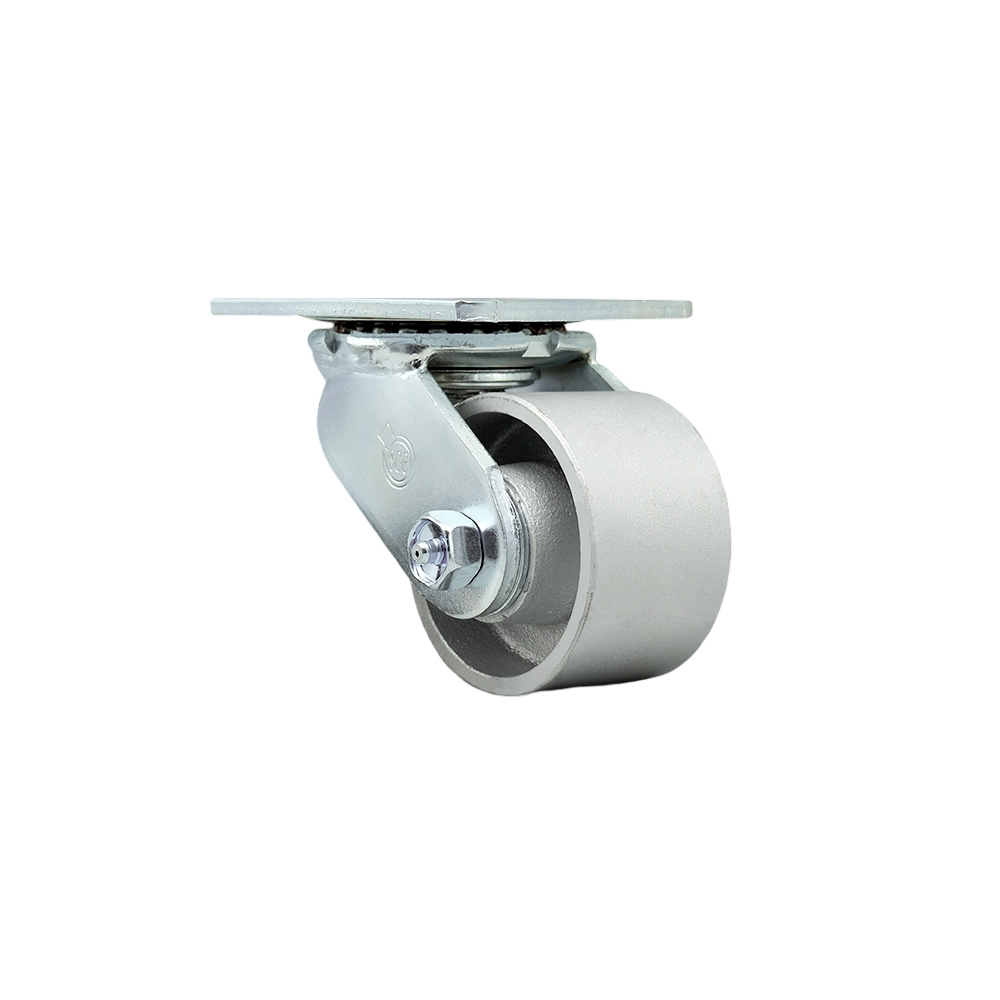 Replacement for McMaster Carr Caster 2408T41 - Swivel Top Plate Caster with 3.25 in. Semi Steel Cast Iron Wheel - Heavy Duty Replacement Caster