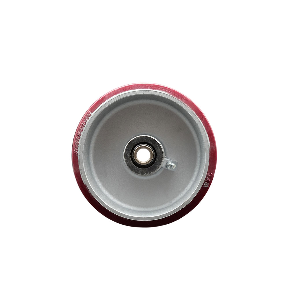 GRA-SCC-PAR620 Replacement Wheel for Grainger Wheel 2RZE7 P-UP-060X020-050R - 6 in. Polyurethane on Aluminum Wheel with Roller Bearing - 0.5 in. Bore