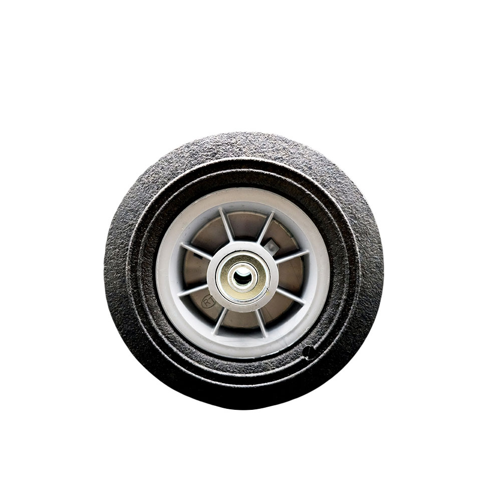 Replacement Wheel for Grainger Wheel 53CM87 - 8 in. Flat Free Pneumatic Wheel with a 2.5 in. Centered Hub & Precision Ball Bearing - 0.75 in. Bore