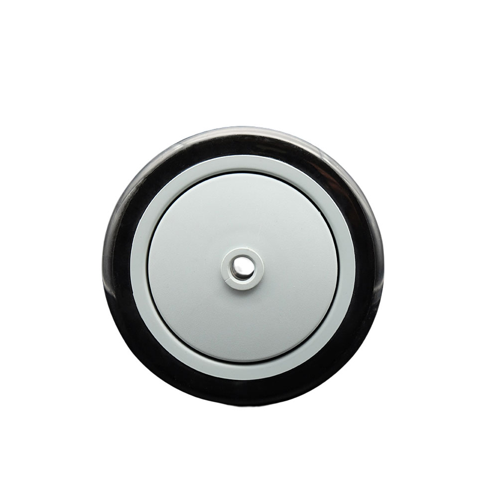 Replacement Wheel for Grainger Wheel 1KB29 26Y443 - 5 in. Black Polyurethane Wheel with Precision Ball Bearing - 0.31 in. Bore