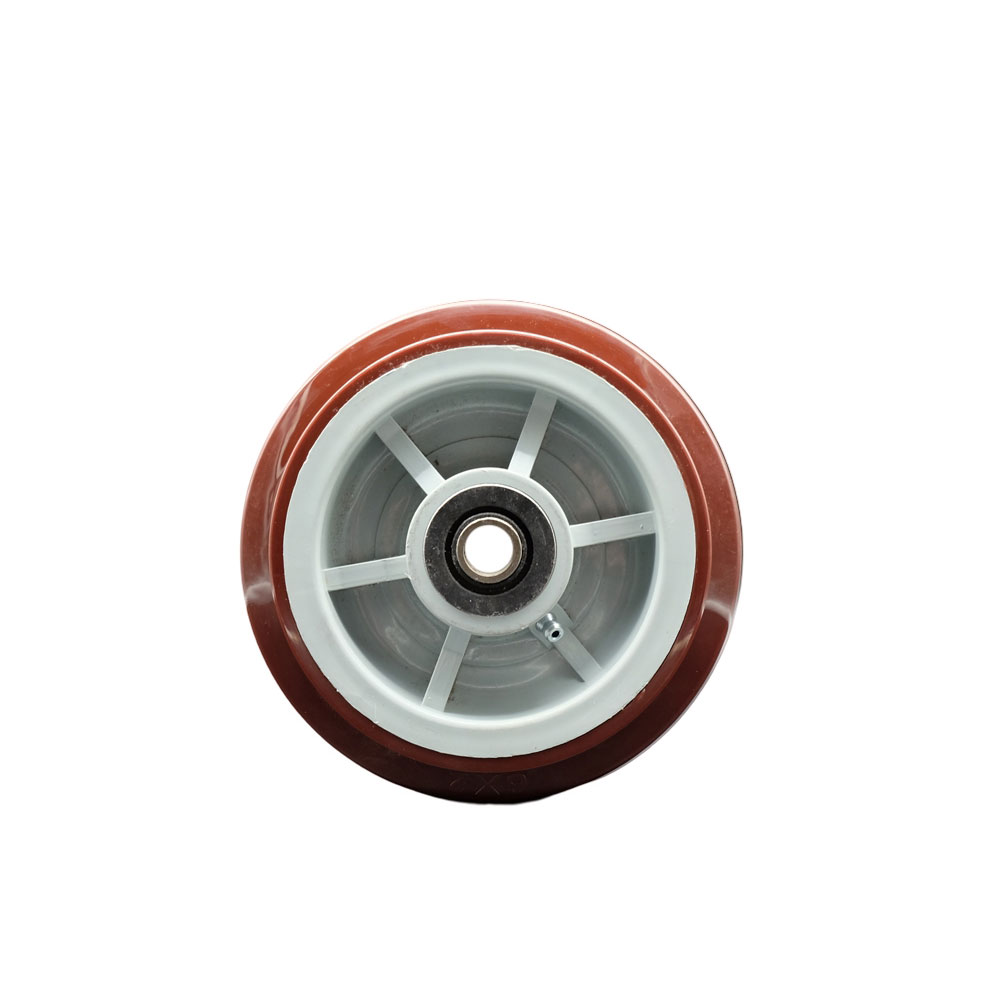 SCC-PPUR620 6 x 2 in. Polyurethane on Polyolefin Wheel Only with Roller Bearing 0.5 in. Bore