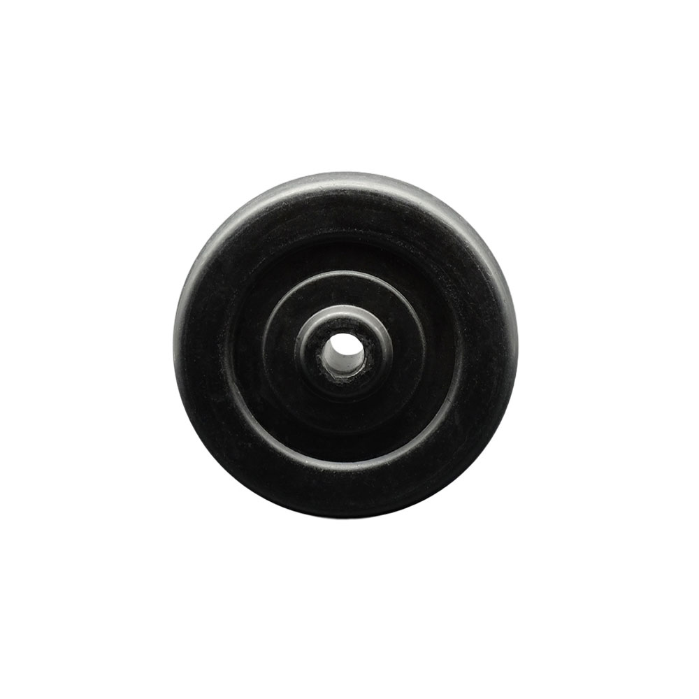 SCC - 3" Hard Rubber Wheel Only - 3/8" Bore - 275 lbs Capacity