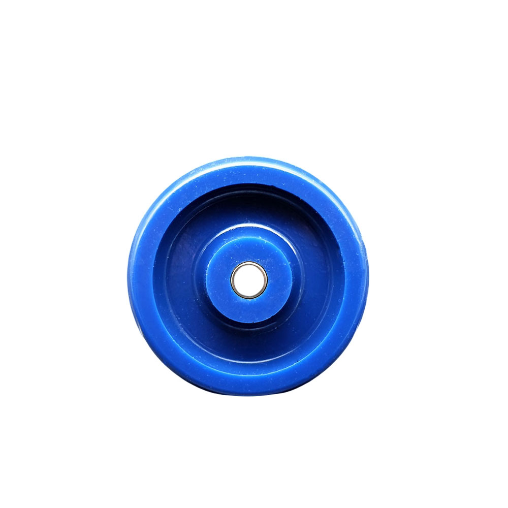 SCC-SPUS3514-38 3.5 x 1.25 in. Solid Polyurethane Wheel - 0.38 in. Bore