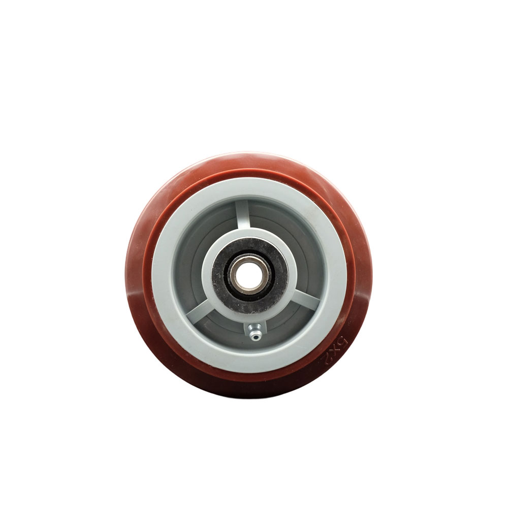 SCC-PPUR520 5 x 2 in. Polyurethane on Polyolefin Wheel Only with Roller Bearing 0.5 in. Bore