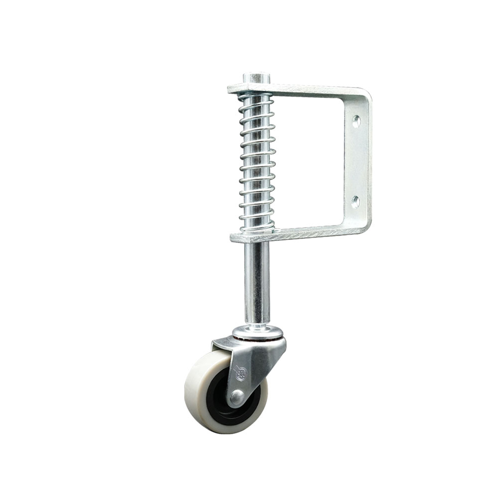 SCC-GCLD05S310-TPRS 3 in. Swivel Gate & Ladder Caster Non-Marking Thermoplastic Rubber Wheel