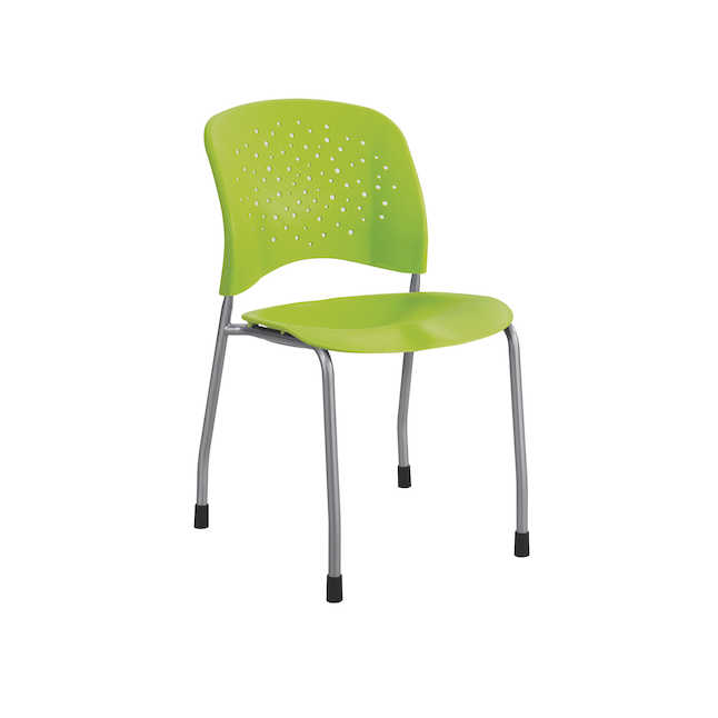 Picture of Safco 6805GN Reve Green Guest Chair with Straight Leg Round Back - 33.5 x 19 x 24.5 in. - Pack of 2