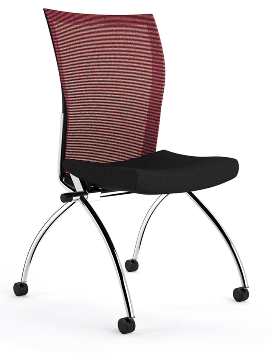Valor High Back Training Chair without Arms - Brown - 36.5 x 20 x 24 in.