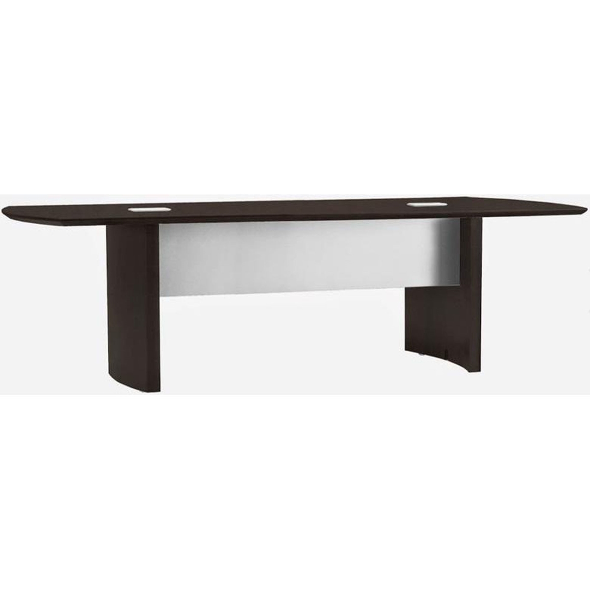 10 ft. Medina Conference Table - Mocha Laminate - 29.5 x 120 x 48 in -  Fine-line, FI2489060