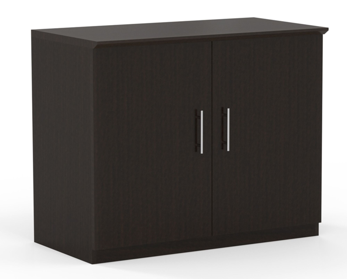 MSCLDC Medina Storage Cabinet, Mocha - 29.5 x 36 x 20 in.