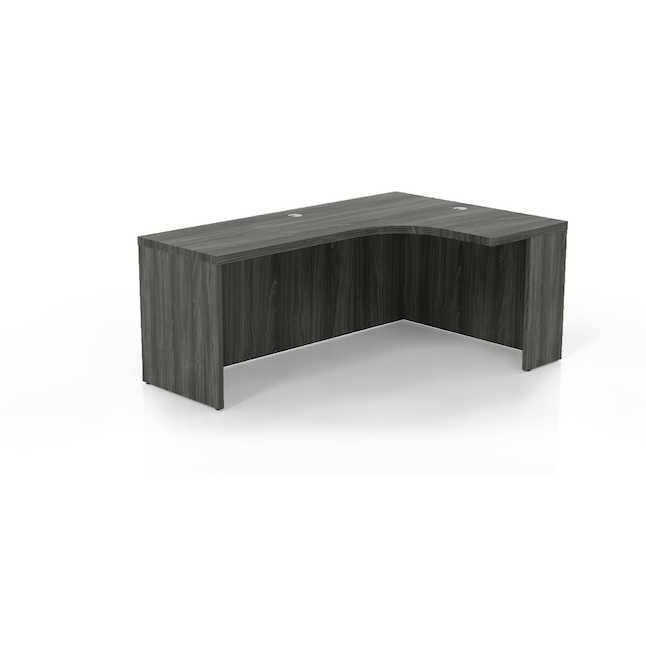 Picture of Mayline AEC72RLGS Right Aberdeen Series Extended Corner Table, Grey Steel - 72 x 48 x 24 in.