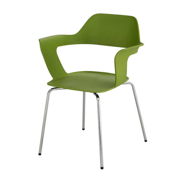 Picture of Safco 4275GN Bandi Green Shell Stack Chair - 31 x 23.75 x 19 in. - Pack of 2