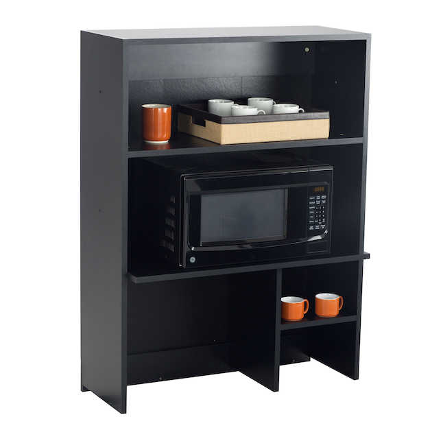 Picture of Safco 1706AN Hospitality Appliance Hutch - Asian Night & Black - 48 x 36 x 18 in.
