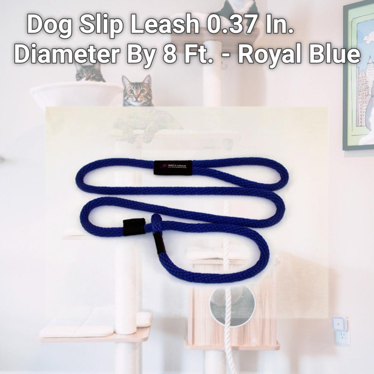 Picture of Soft Lines P20608ROYALBLUE Dog Slip Leash 0.37 In. Diameter By 8 Ft. - Royal Blue