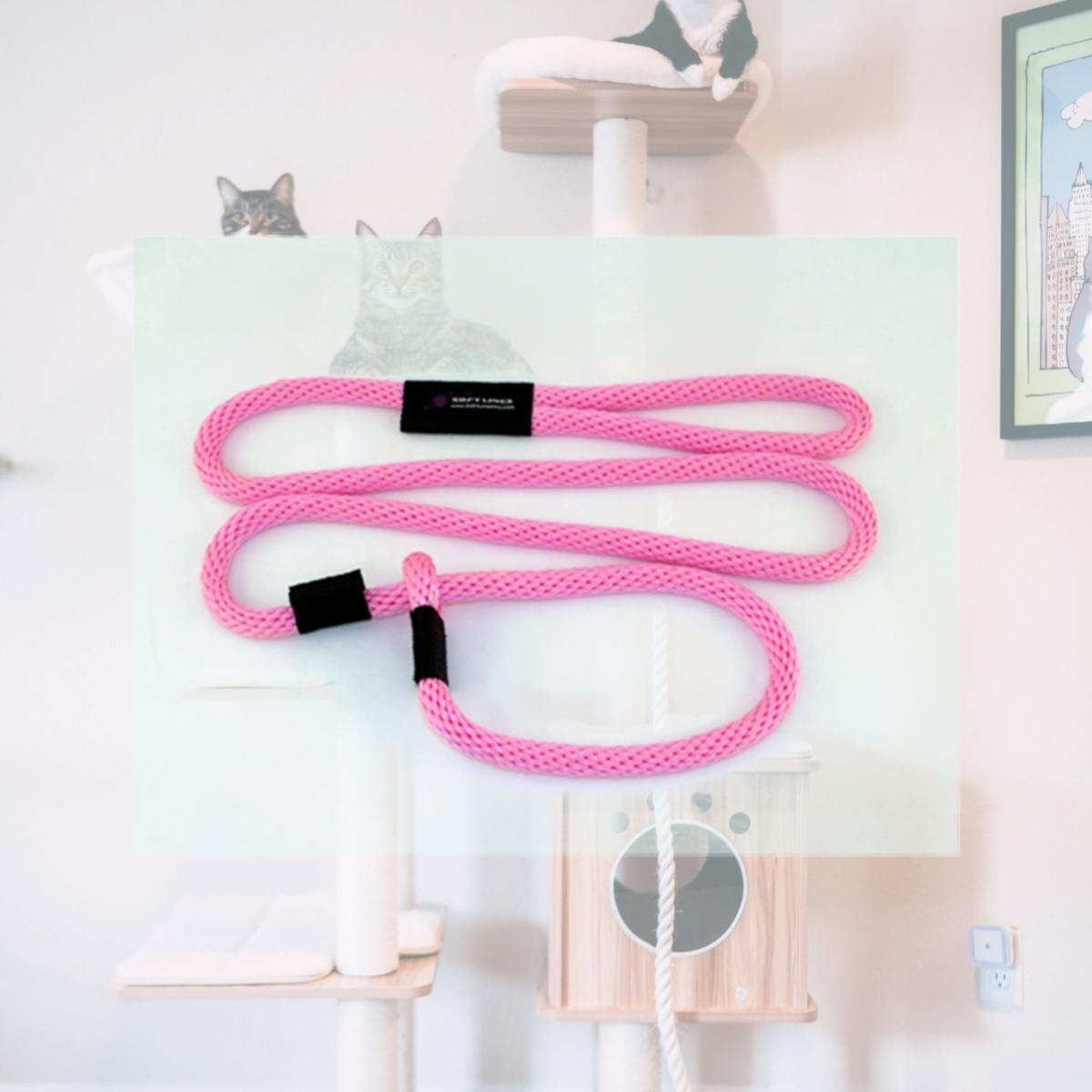 Picture of Soft Lines P20810HOTPINK Dog Slip Leash 0.5 In. Diameter By 10 Ft. - Hot Pink