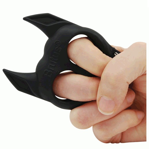 Safety Technology  Brutus Self Defense Key Chain, Black