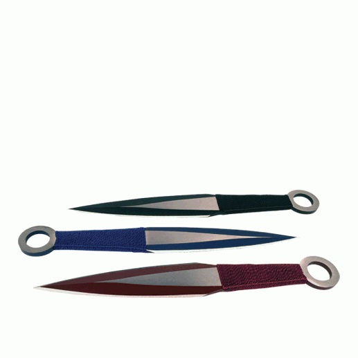 Safety Technology ST-TK3-103 Throwing Knife, Multi Color - 3 Piece