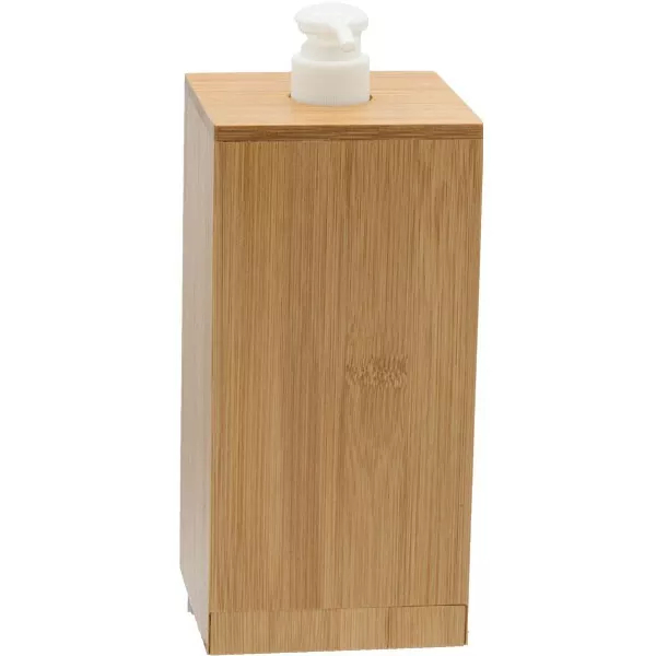 Bamboo Soap Dispenser - Brown - Small - Discreet Diversion Safe