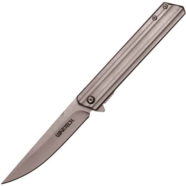 Safety Technology ST-FK-206 8.5 in. Assisted Open Pocket Knife, Silver