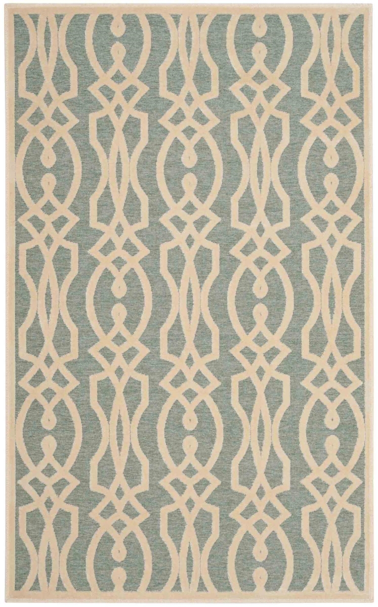 MSR4485-1410-5 Martha Stewart Power Loomed Rectangle Area Rug, Rainwater - 5 ft.-3 in. x 7 ft.-6 in -  Safavieh