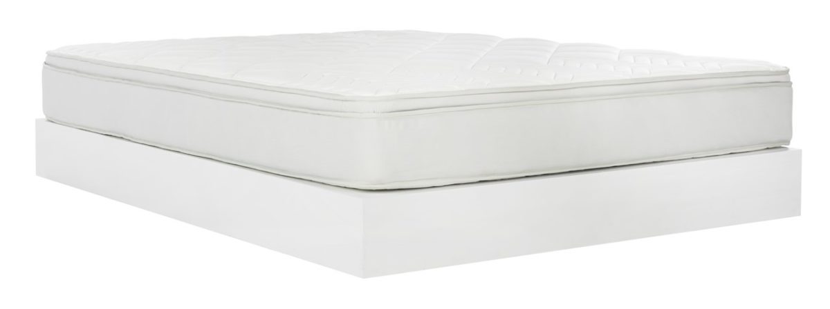Picture of Safavieh MAT1002A-Q 10 in. Harmony Spring Mattress&#44; White - Queen Size