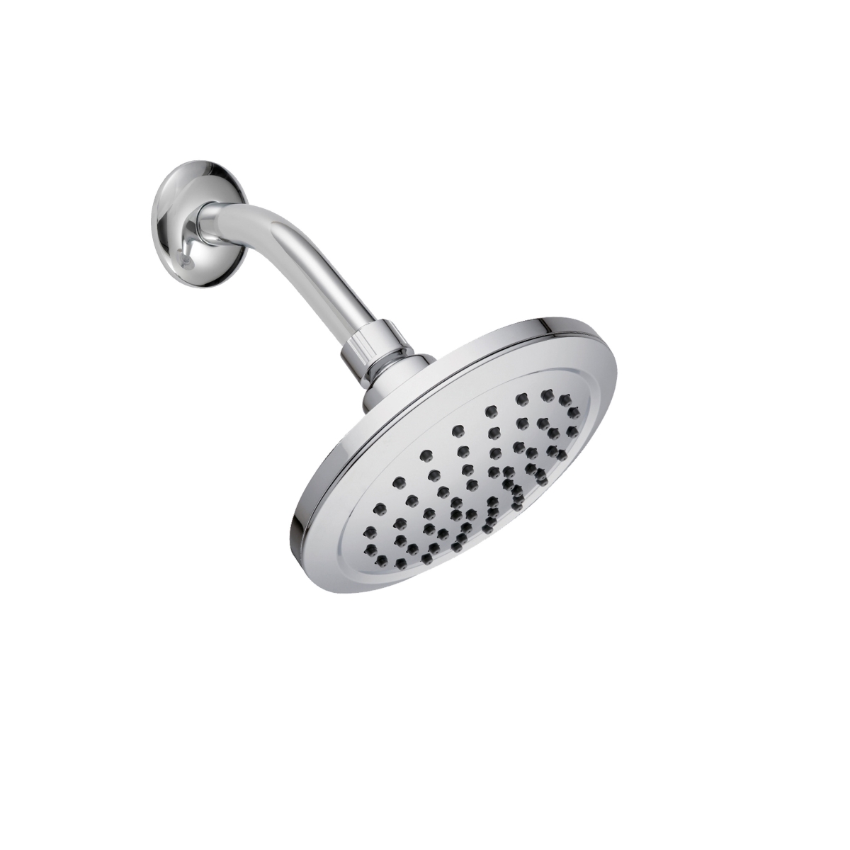 Picture of Safavieh BSH4234C SHOWER HEAD STAINLESS STEEL SINGLE SETTING RAINFALL 5.9&quot; x 5.9&quot; x 2.4&quot;