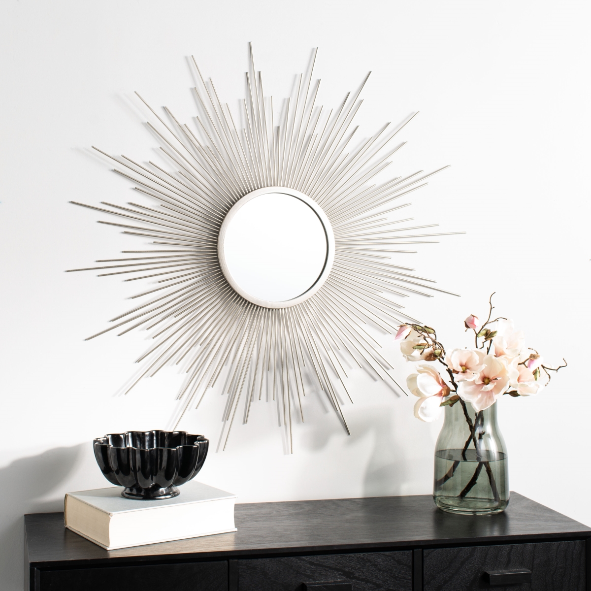 Picture of Safavieh MRR1020A Madilyn Sunburst Mirror - Champagne
