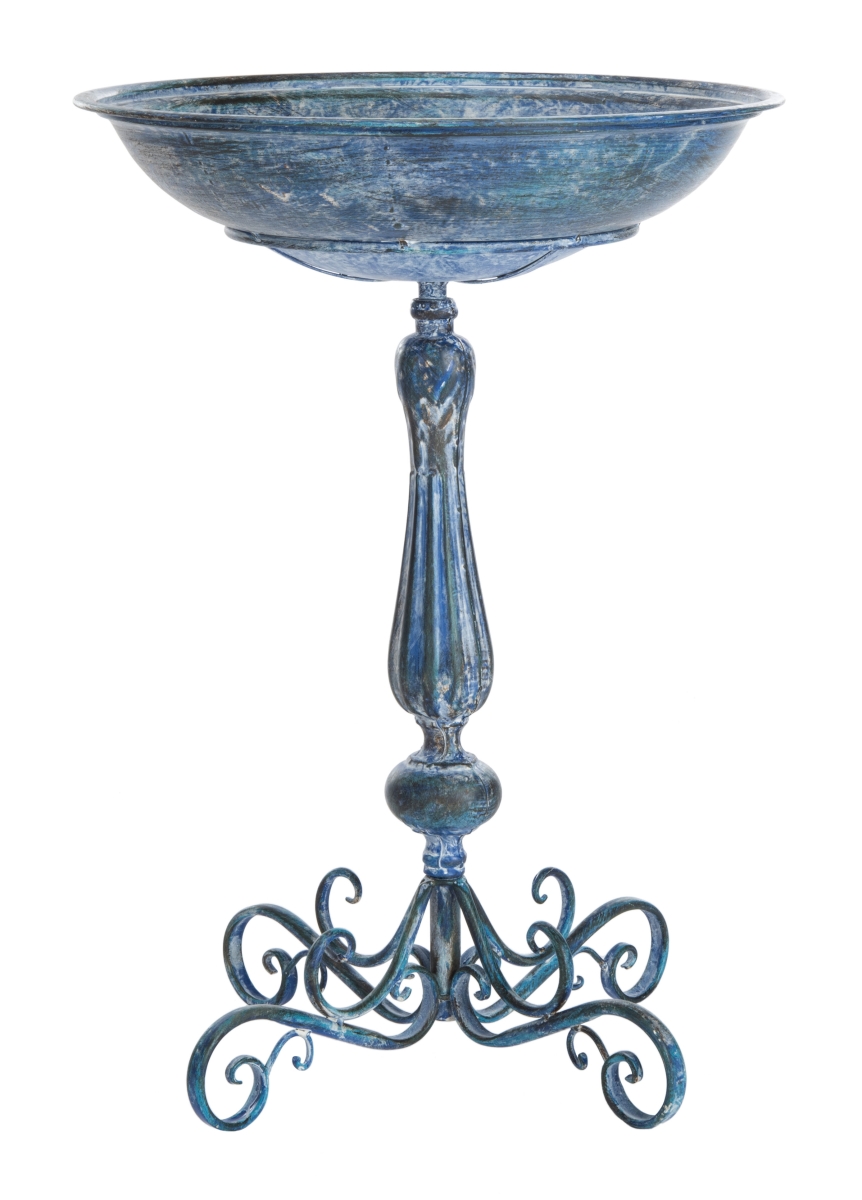 Picture of Safavieh PAT5023B Orian Bird Bath&#44; Mossy Blue