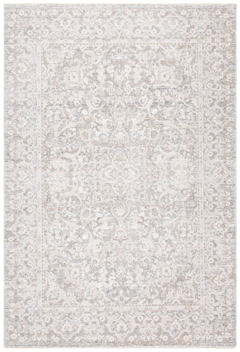 Picture of Safavieh WBS324G-9 9 x 12 ft. Webster 300 Power Loomed Rectangle Area Rug&#44; Grey & Beige