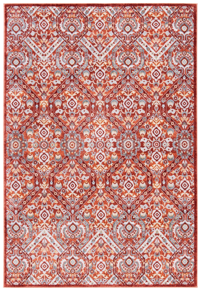 Picture of Safavieh LGN238T-8 8 x 10 ft. Lagoon Transitional Rectangle Rug&#44; Light Brown & Ivory