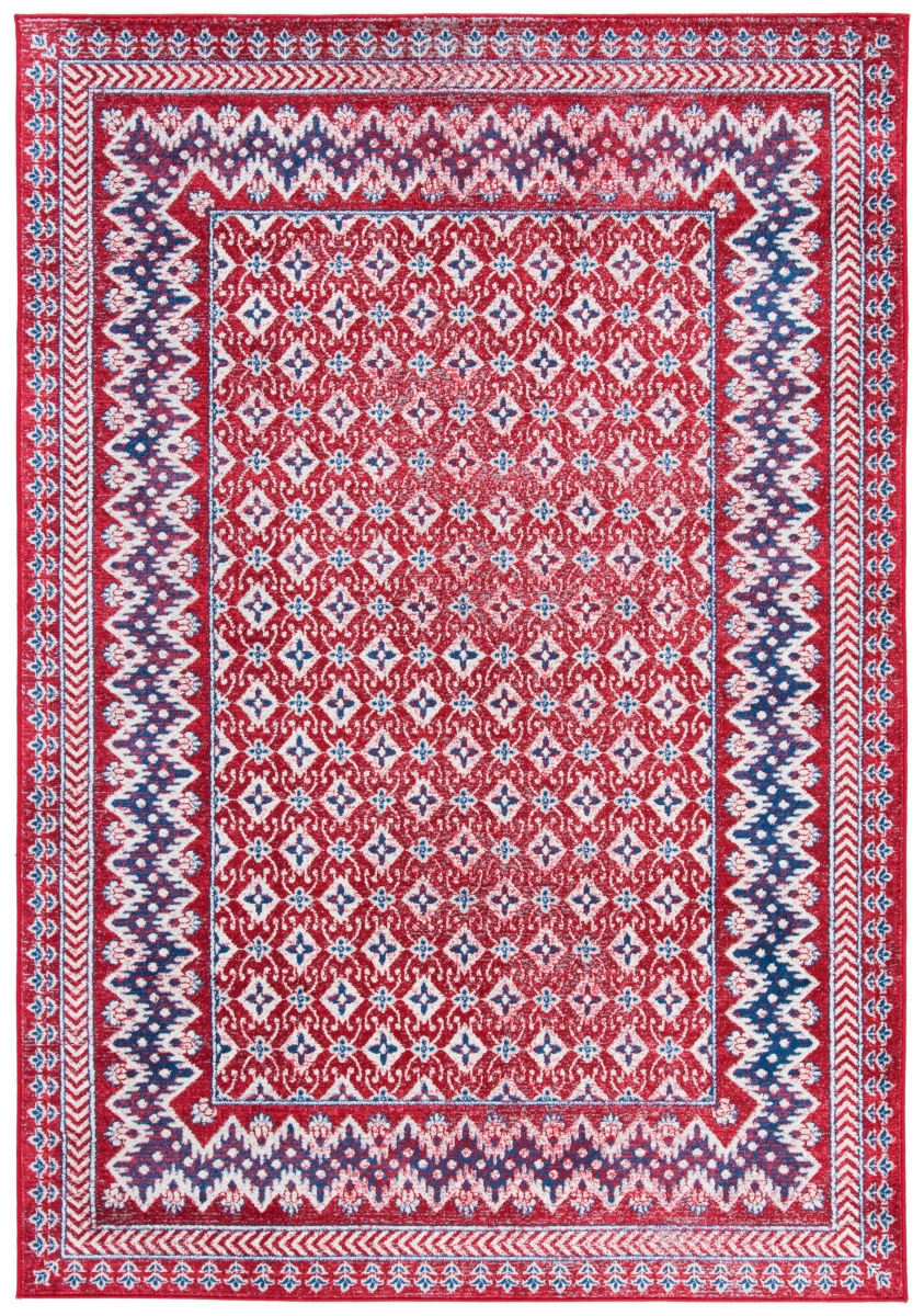Picture of Safavieh BNT899Q-8 8 x 10 ft. Brentwood Transitional Rectangle Rug&#44; Red & Ivory