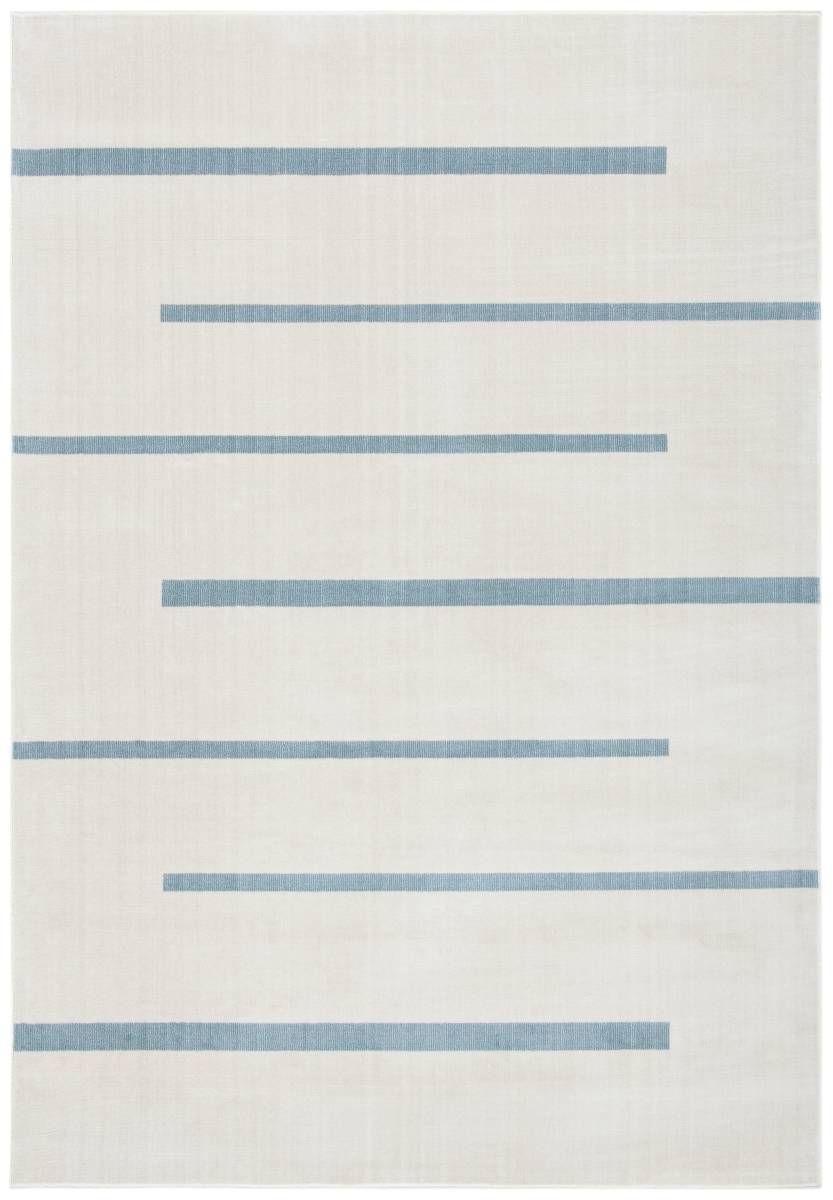 Picture of Safavieh ORW353A-8 8 x 10 ft. Orwell Contemporary Rectangle Power Loomed Rug&#44; Ivory & Blue