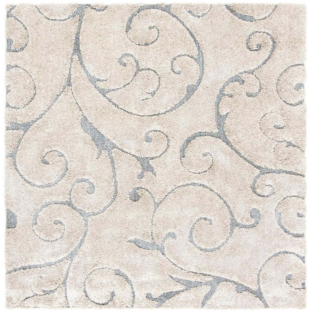 Picture of Safavieh SG455-13LT-7SQ 6 ft.-7 in. x 6 ft.-7 in. Tranistional & Contemporary Square Rug&#44; Ivory & Beige